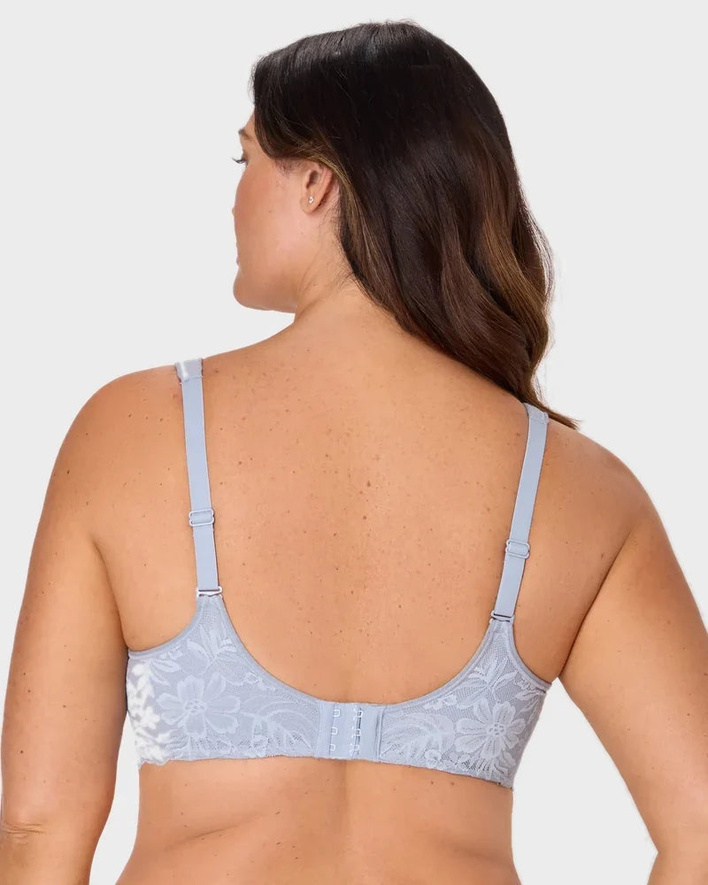 Full-Coverage Breathable Underwire Minimizer Bra