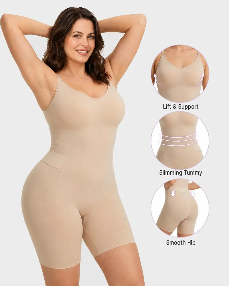 All-in-One Easy-Off™ Sculpting Bodysuit