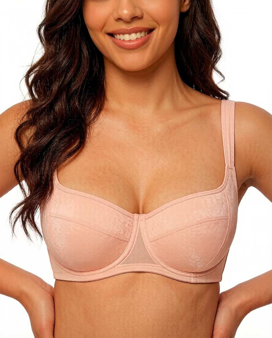 Lightly Padded Balconette Bra – Soft Fit & Natural Lift