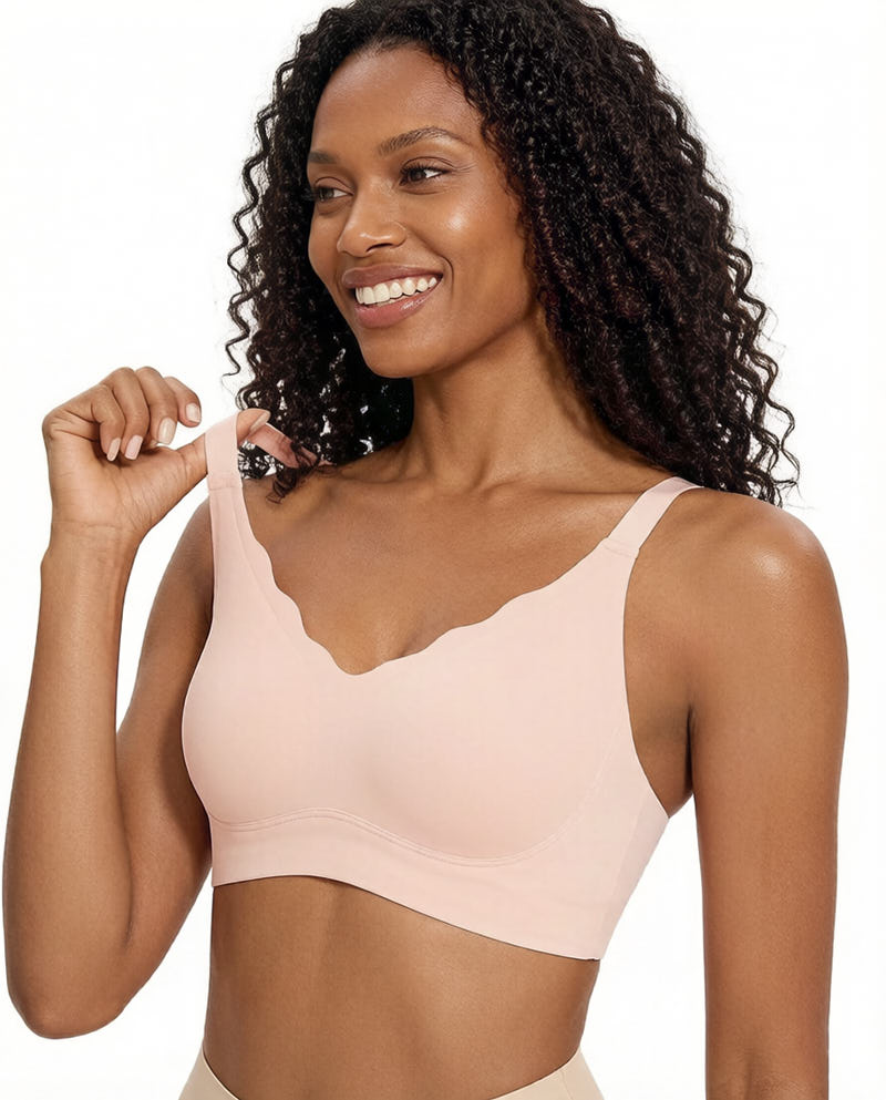 Seamless Comfort Smoothing Push Up Bra