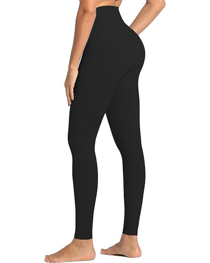High Waisted Butt Lifting Tummy Control Side Pocket Shaping Leggings