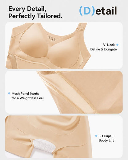 Easy-Off Mesh Cooling 360° Sculpting Shapewear Bodysuit