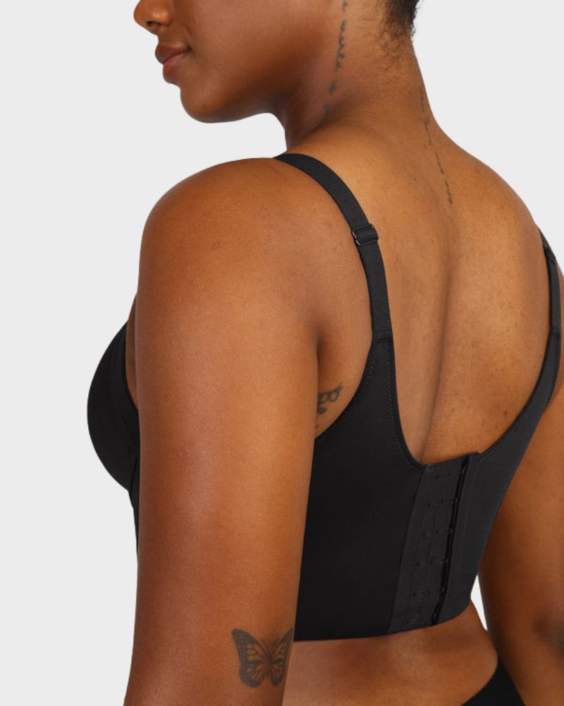 Back-Smoothing Underwire Push-Up Bra