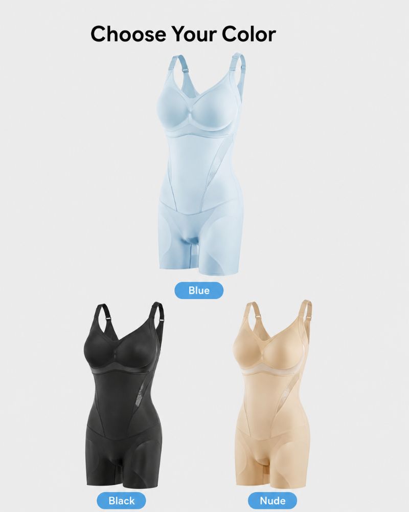 Easy-Off Mesh Cooling 360° Sculpting Shapewear Bodysuit
