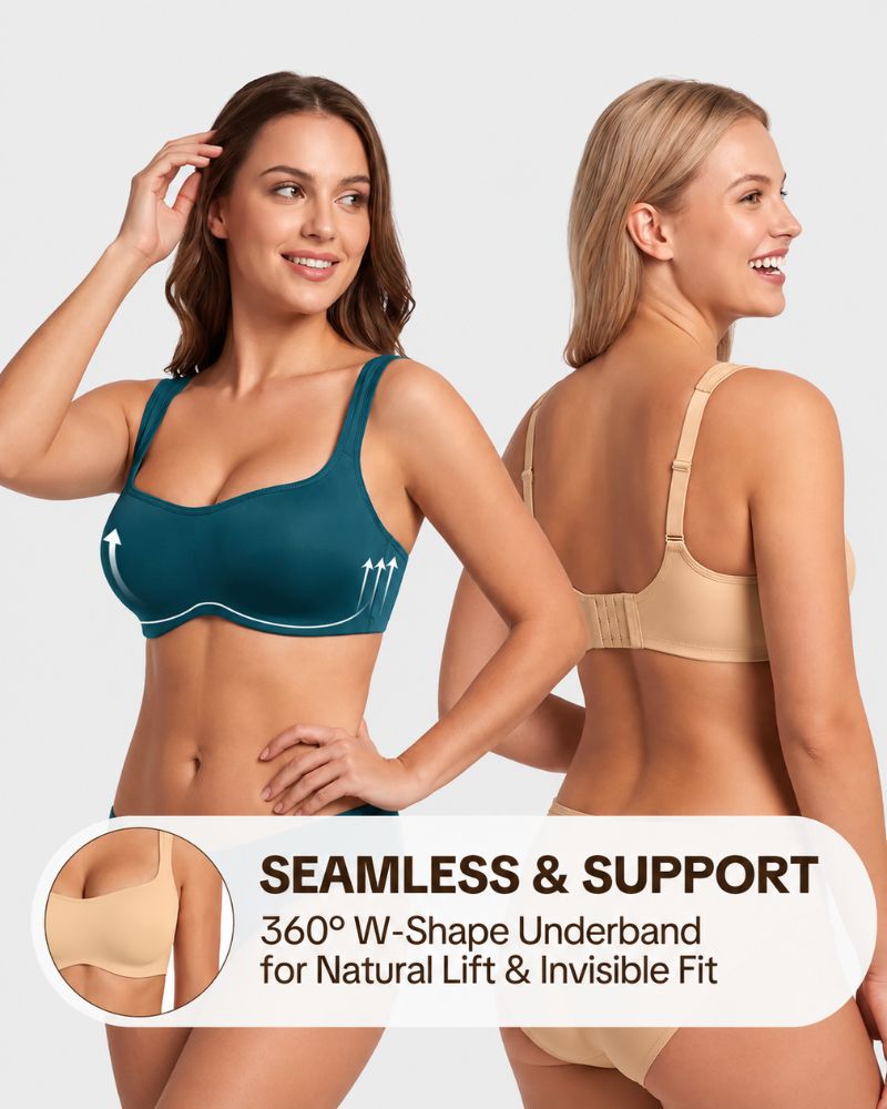 Cooling Plus Size Balconette Underwire Bra