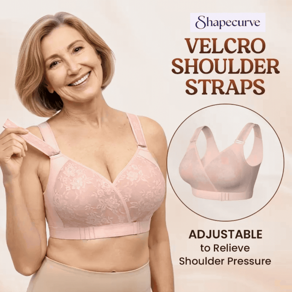 Easy-Wear Front Wrap Comfort Bra