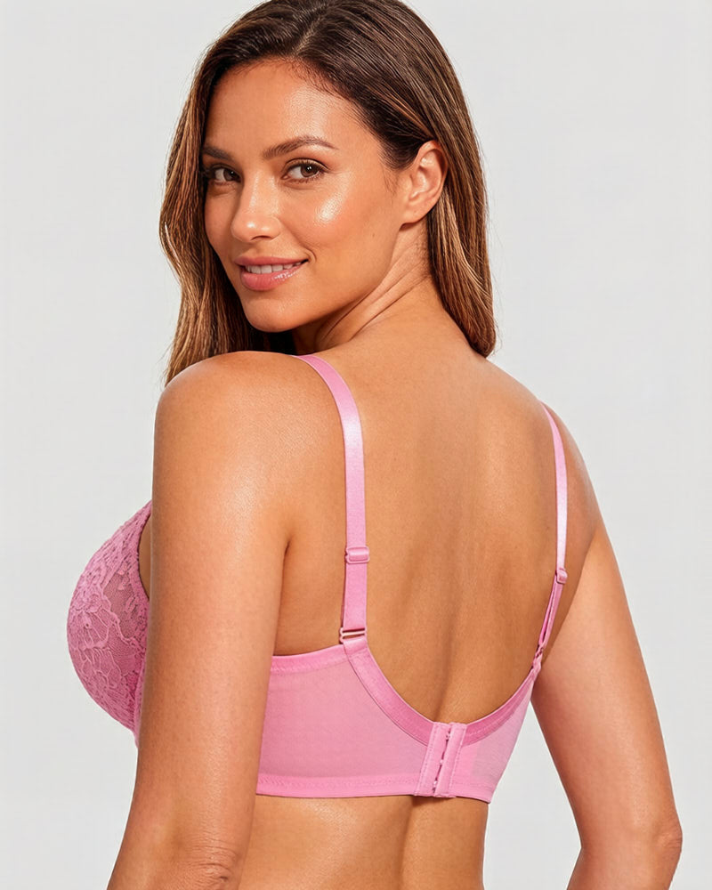 Full Coverage Lace Bras Set of 2