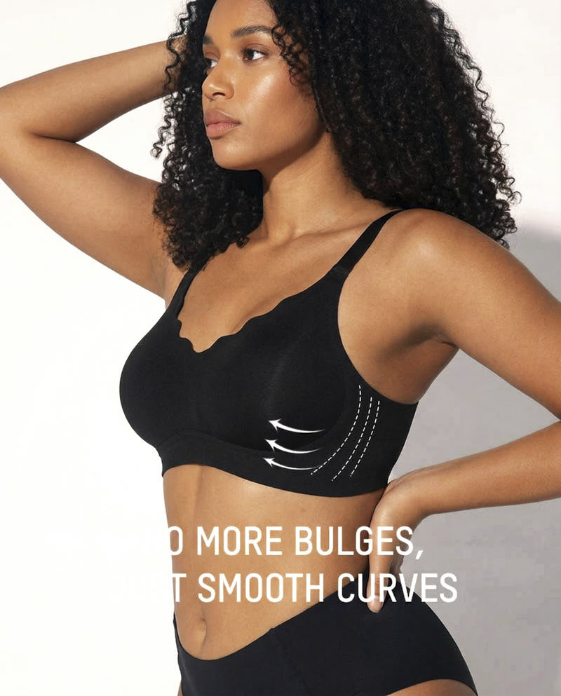 Seamless Comfort Smoothing Push Up Bra