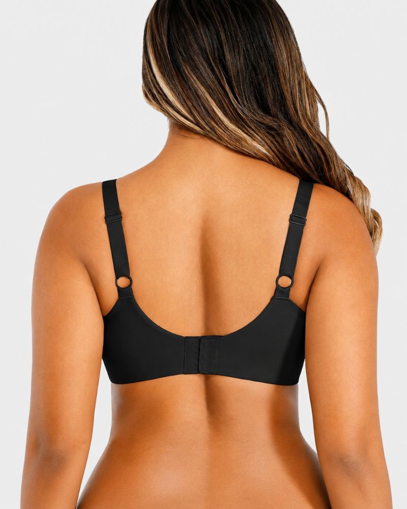 Plus Size Unlined Minimizer Underwire Bra