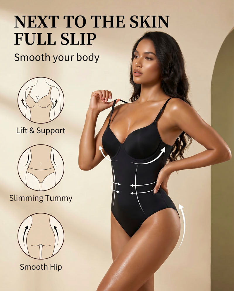 All-in-One Shaping Bodysuit Thong