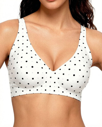Deep V Seamless Wireless Push Up Bras for Women