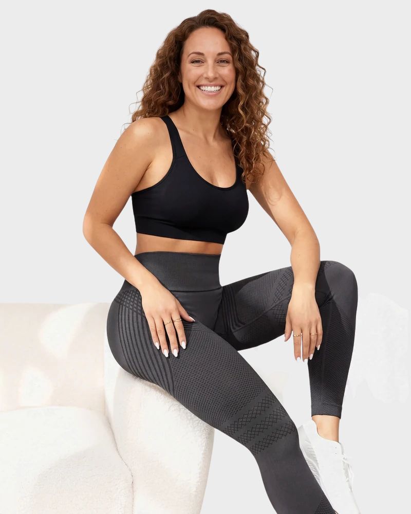 3D Textured Tummy Control & Butt-Lifting Leggings
