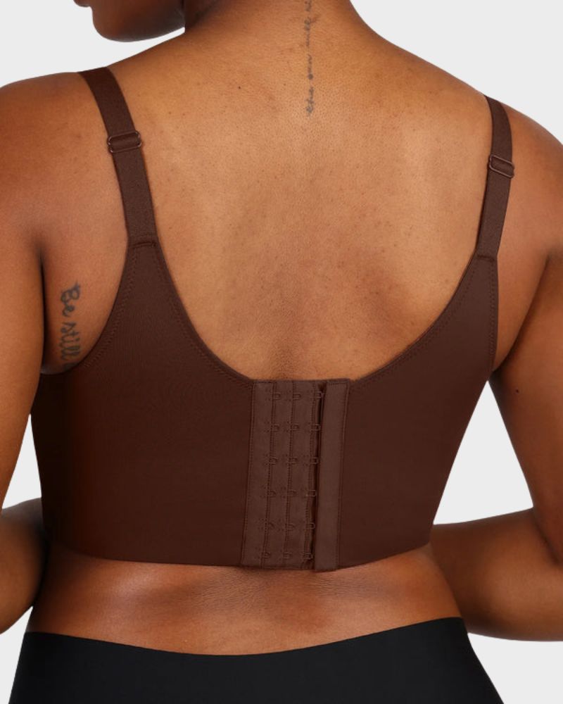 Back-Smoothing Underwire Push-Up Bra