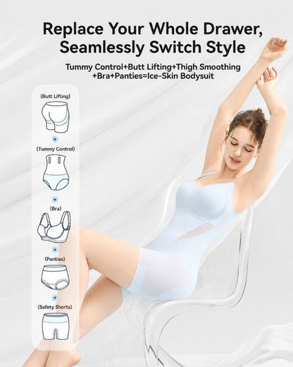 Easy-Off Mesh Cooling 360° Sculpting Shapewear Bodysuit