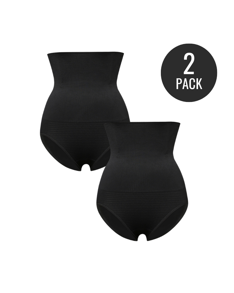 2-Pack High-Waist Lift Shapewear Briefs