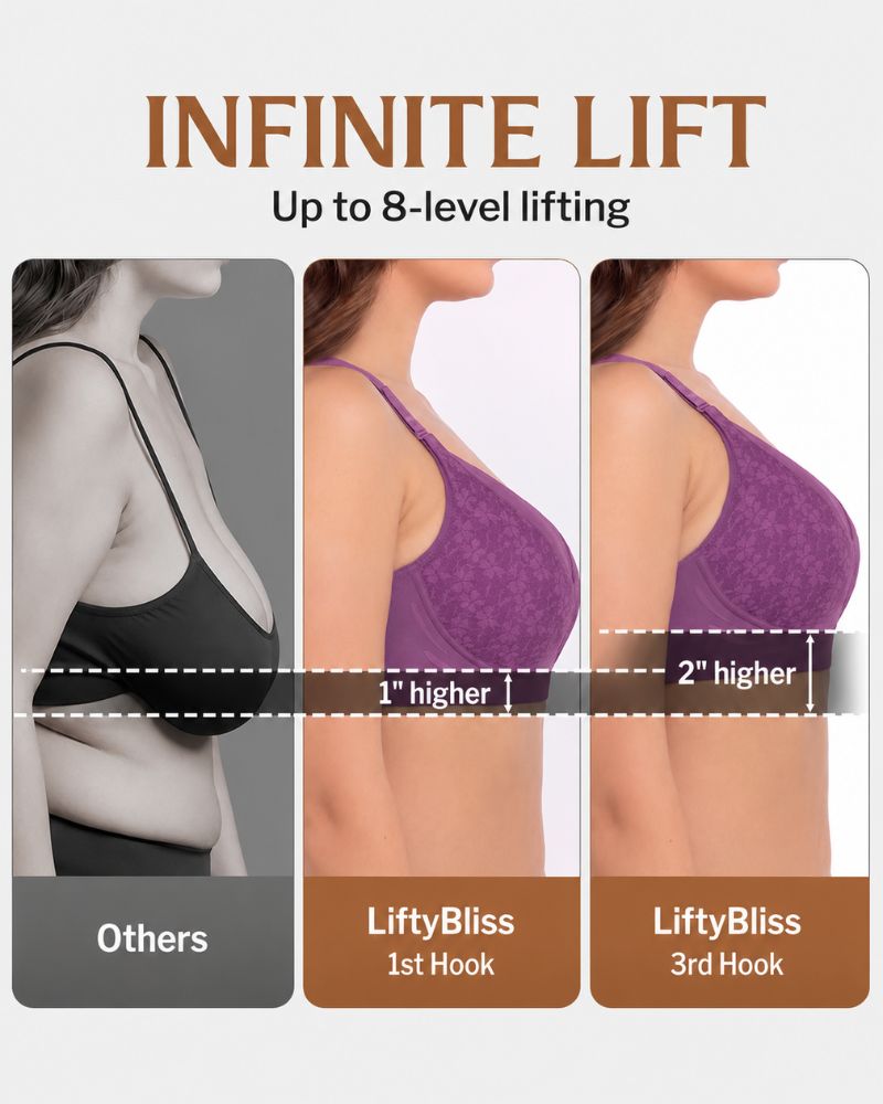Wireless Adjustable Lift Comfort Bra