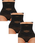 Women'S High-Waisted Shapewear Panties(3 pcs)