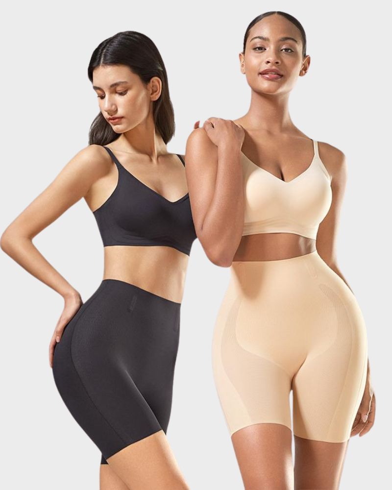 High-Waist Seamless Tummy Control Shaper Shorts