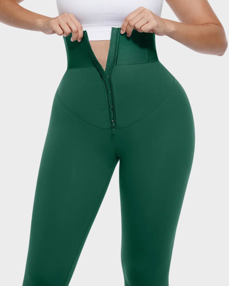 AirSlim ElasticFuse High-Waist Shaping Leggings – Tummy Control, Comfy Support, Black