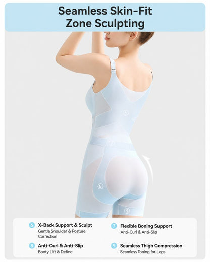 Easy-Off Mesh Cooling 360° Sculpting Shapewear Bodysuit