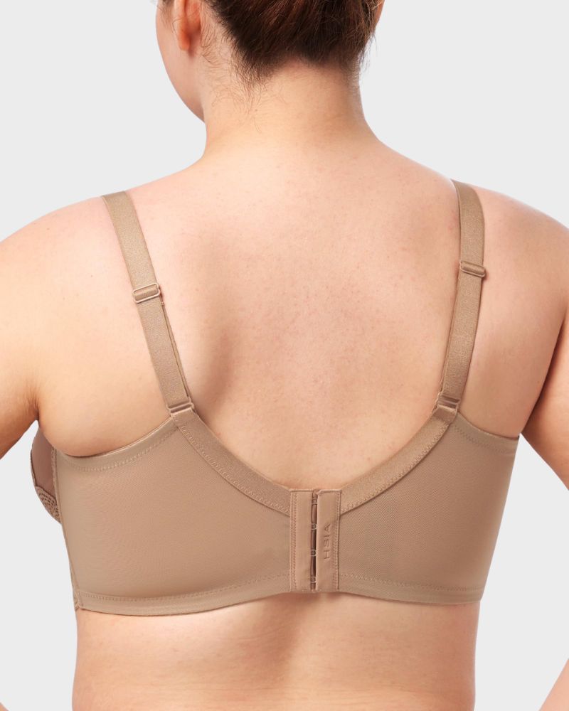 Plus Size Mermaid Lace Minimizer Underwire Bra