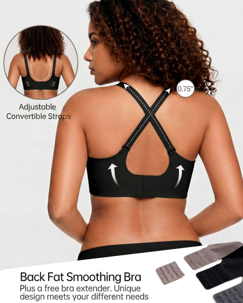Soft Full Coverage Scalloped Wireless Jelly Bra