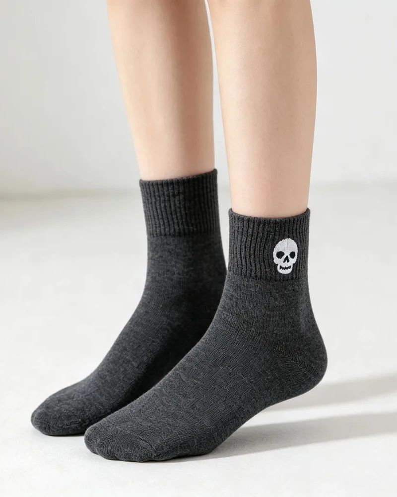 Cozy Halloween Crew Socks 5-Pack