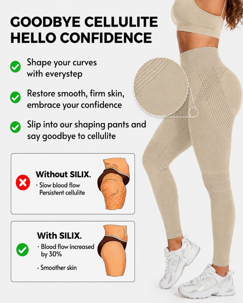 3D Textured Tummy Control & Butt-Lifting Leggings