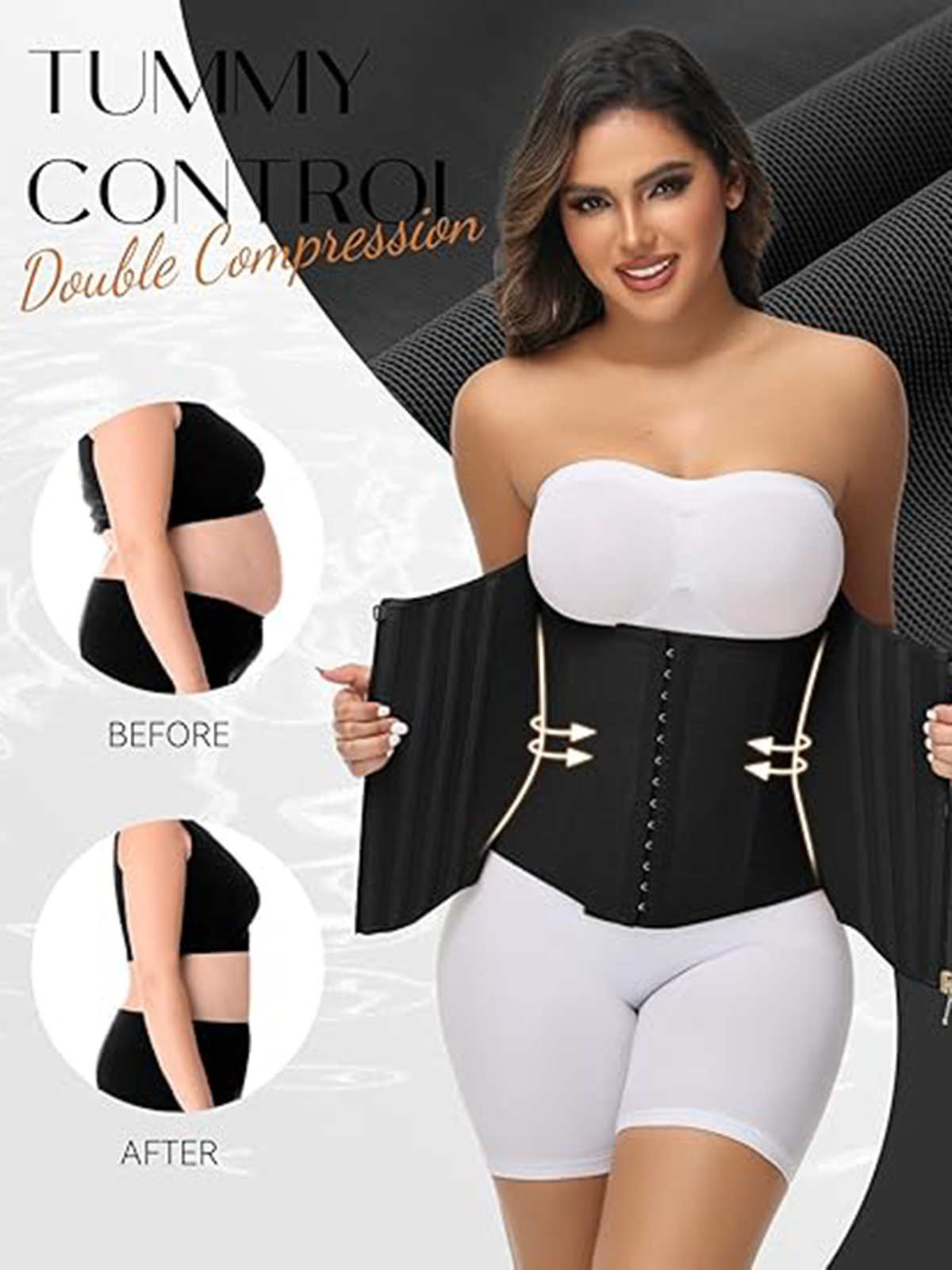 Women's Double Layer Pressure Waist And Abdomen Belt
