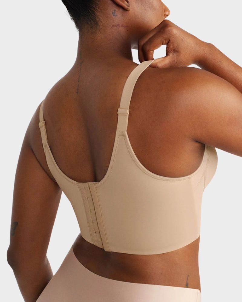 Back-Smoothing Underwire Push-Up Bra
