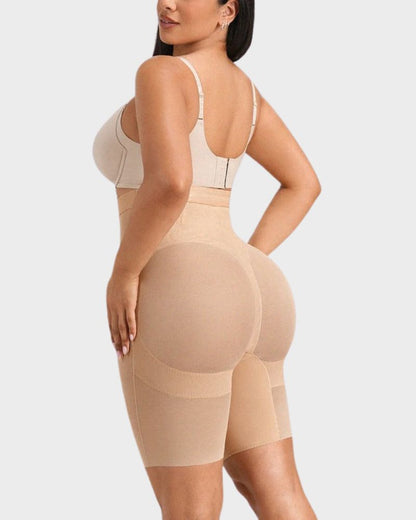 High-Waist X-Compression Tummy Control Shaping Shorts