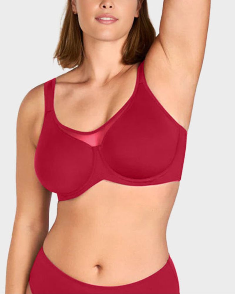 Plus Size Cooling Full Coverage Minimizer Bra