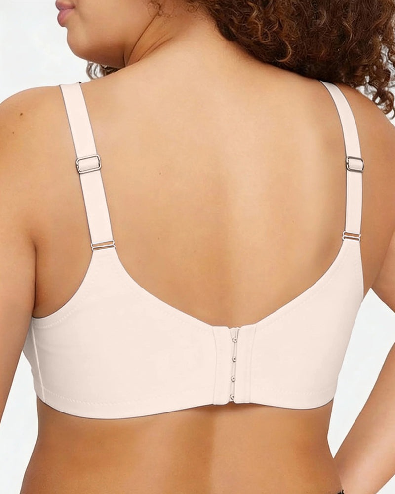Seamless Push-Up Deep V Bra