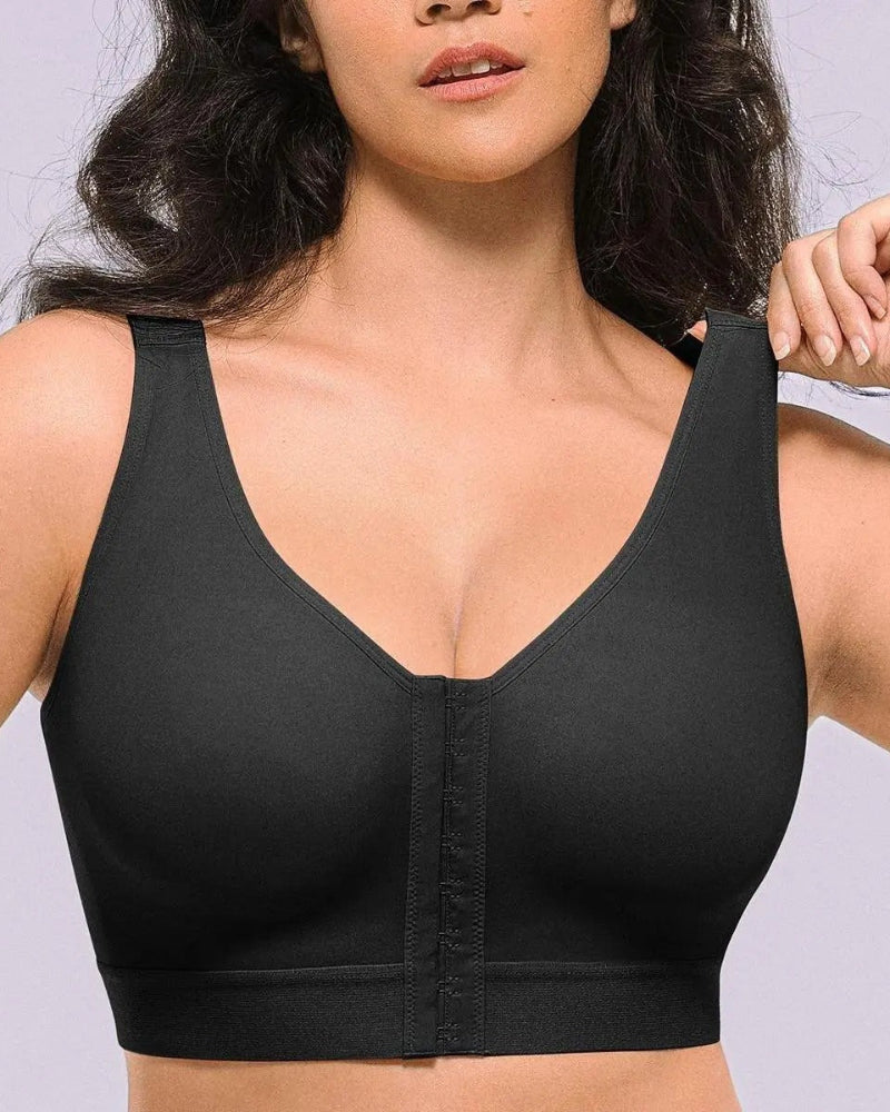 Shapecurve Shapewear with bra Bare Essentials AirSlim Unlined Wireless Back Support Bra