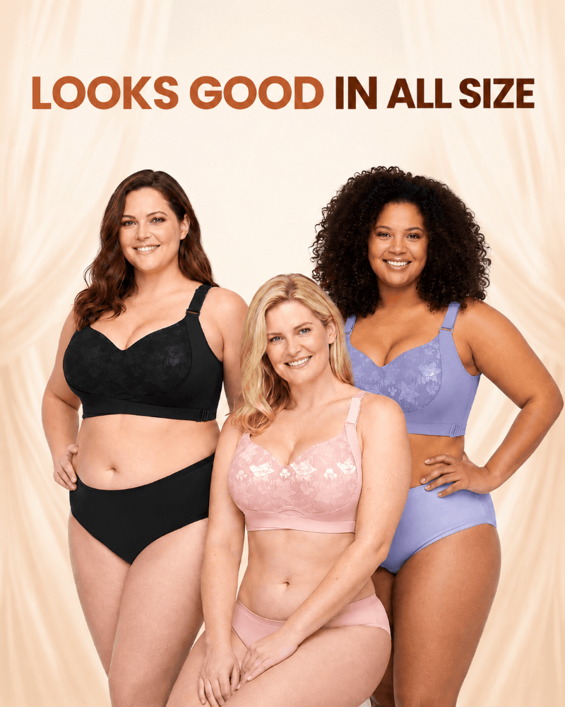 Seamless Gathering & Lifting Wireless Bra