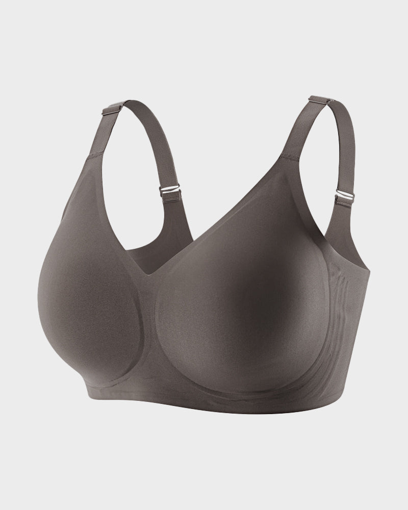 Seamless Deep V Push-Up Wireless Bra For Women