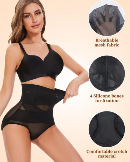 Women'S High-Waisted Shapewear Panties(3 pcs)