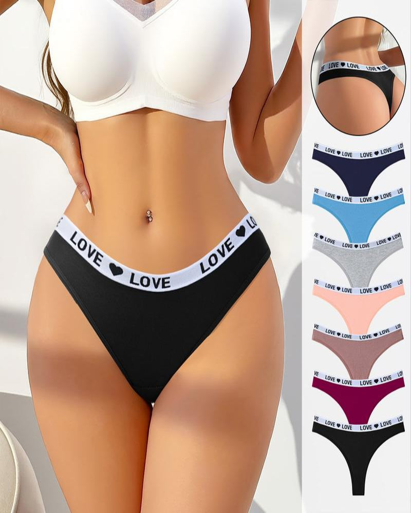 Secretly Sexy Low-Rise Thong - No Show, All-Day Comfort