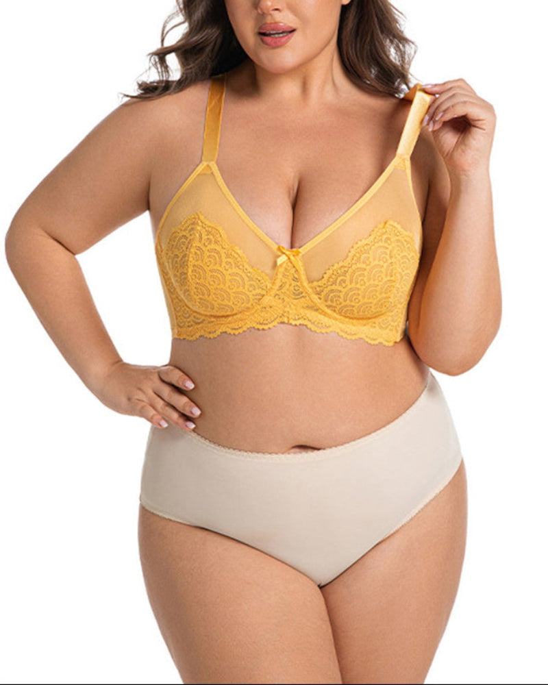 Full Coverage Lace Minimizer Bra
