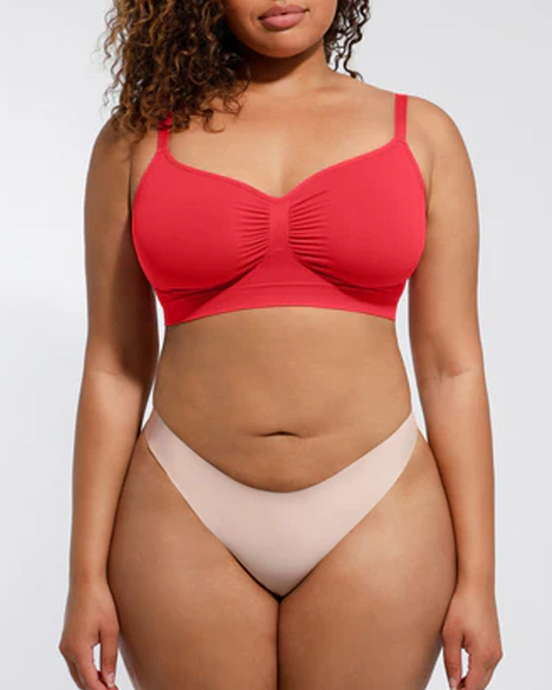 Seamless Wireless Wire-Free Shaping Bra