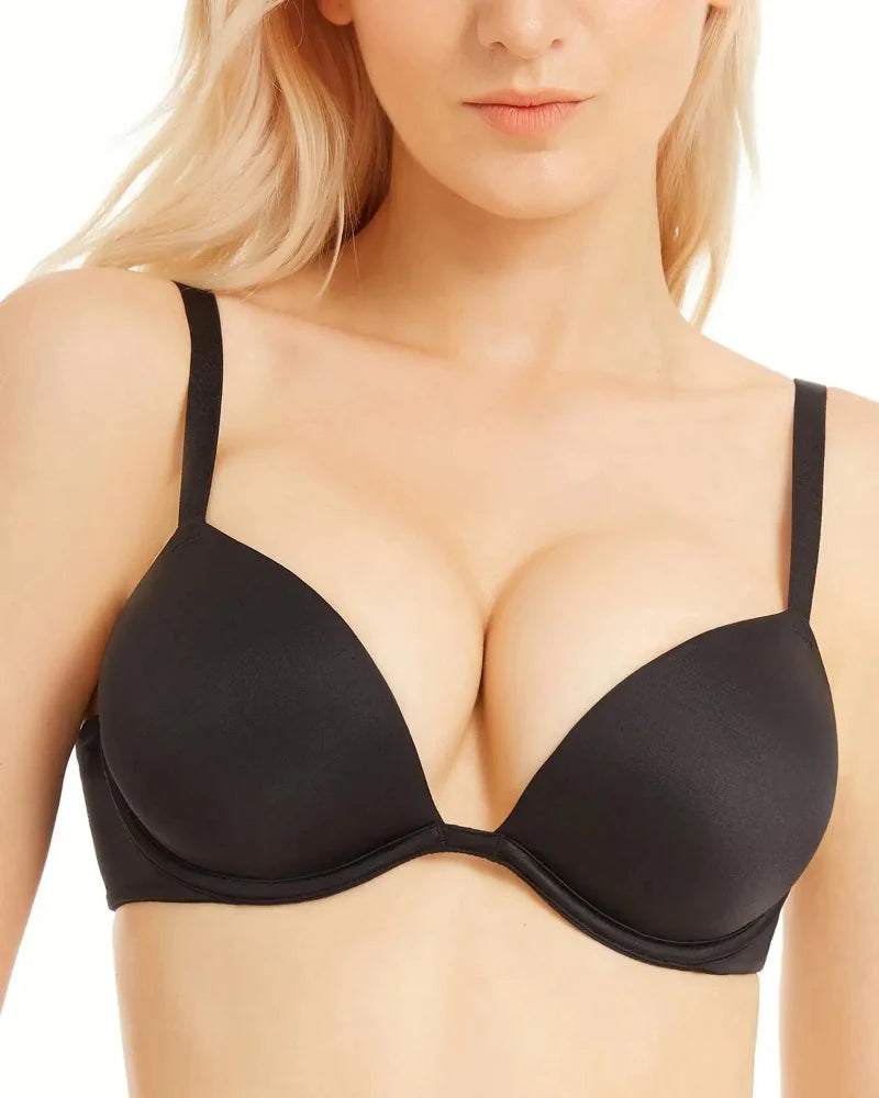 Deep V Push-Up T-Shirt Bra – Breathable Everyday Essential