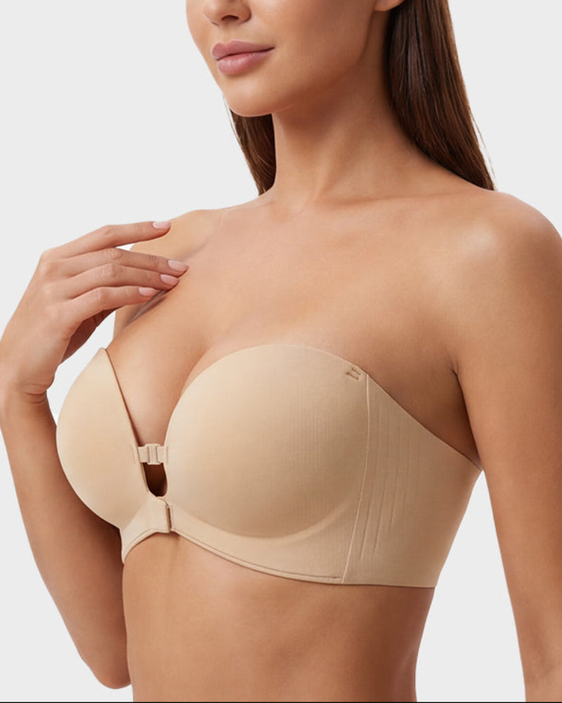 Comfortable Seamless Non-Slip Wireless Padded Support Bra