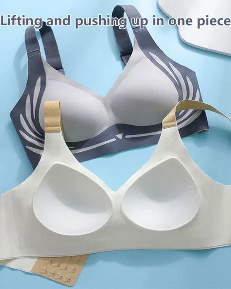 Anti-Sagging Support Shockproof Sports Fixed Cup Bra For Women