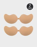 Adhesive V-Bra, Invisible Push-Up Bra (2 Pairs)
