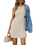 Women's Casual Sleeveless Summer Tank Dress 2026