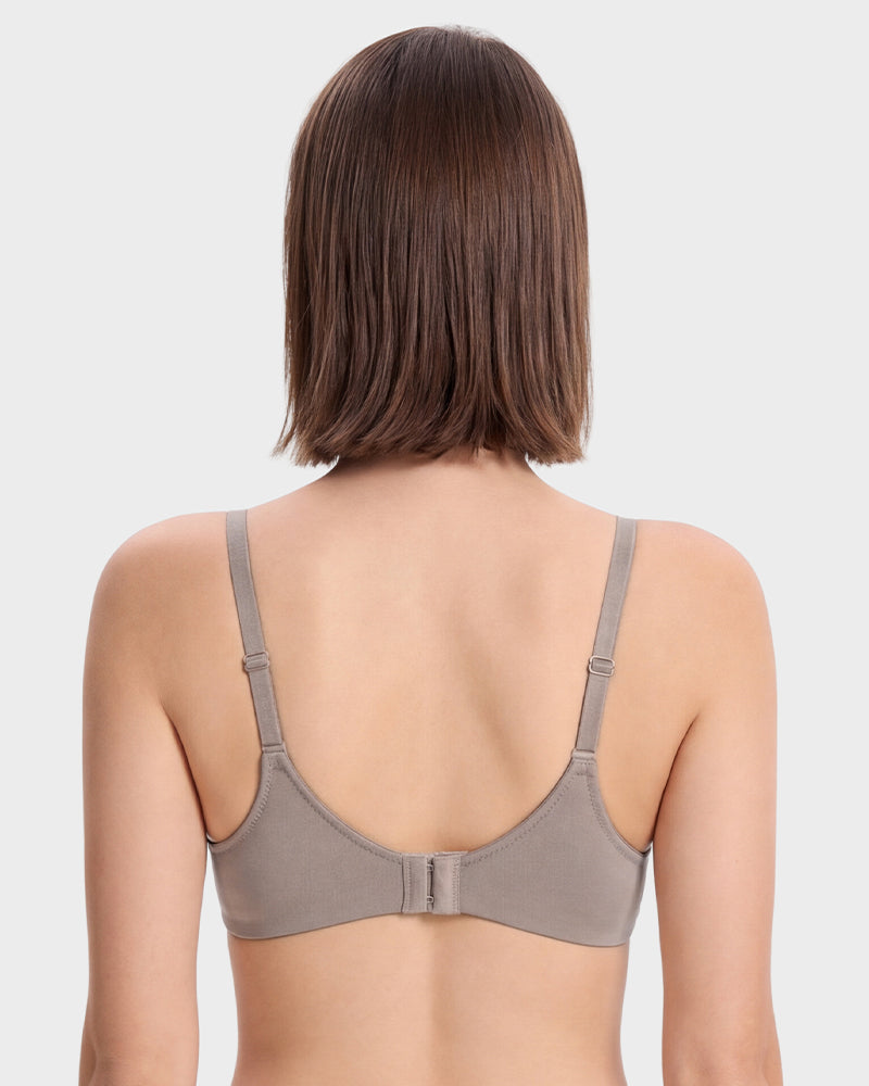 Wire-Free Cotton Lift T-Shirt Bra