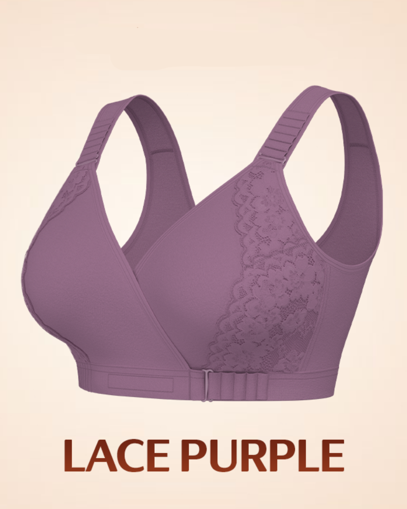 Shapecurve Front-Cross Wrap Bra – Maximum Comfort and Support