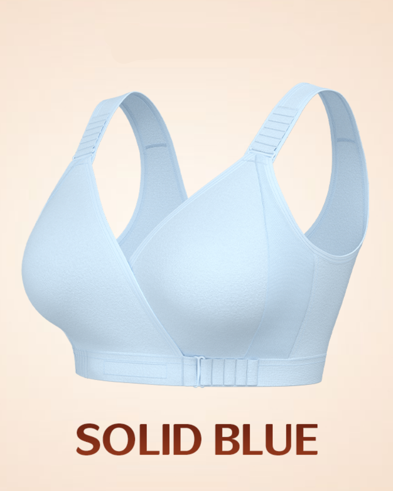 Shapecurve Front-Cross Wrap Bra – Maximum Comfort and Support