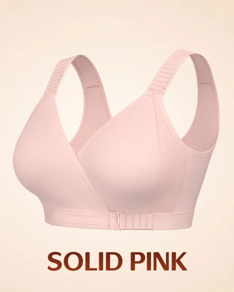 Shapecurve Front-Cross Wrap Bra – Maximum Comfort and Support