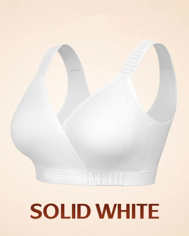 Shapecurve Front-Cross Wrap Bra – Maximum Comfort and Support